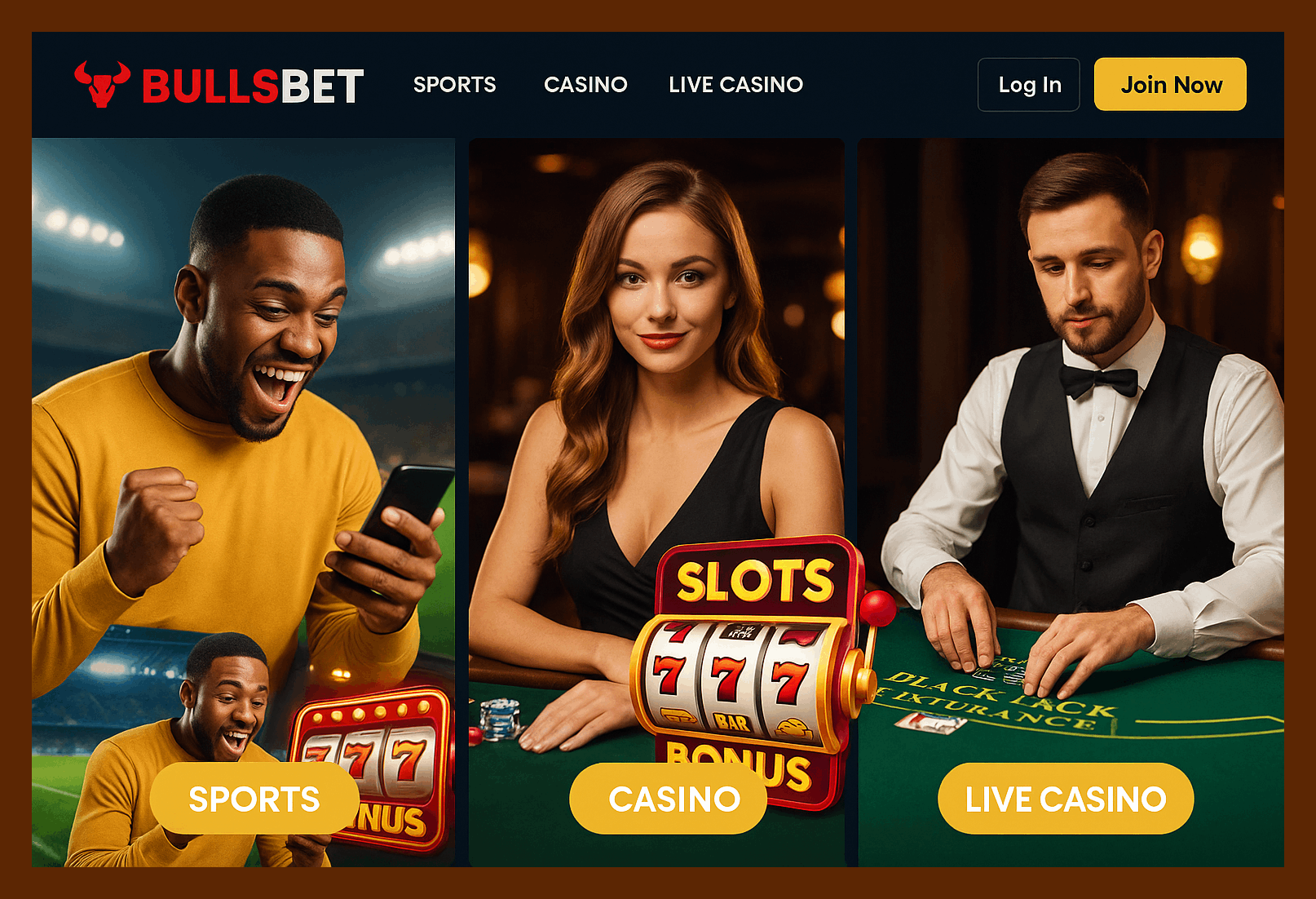 
                                Cassino Online BULLSBET
                                